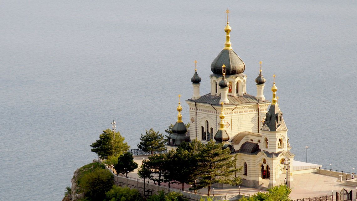 Церковь вознесения Христова одна из главных достопримечательностей не только Фороса, но и всего Крыма